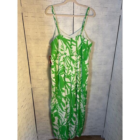 Lilly Pulitzer target womens Boom Boom jumpsuit tropical pockets plus size  - Picture 2 of 16